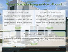 Tablet Screenshot of panourisandwich-midara.com